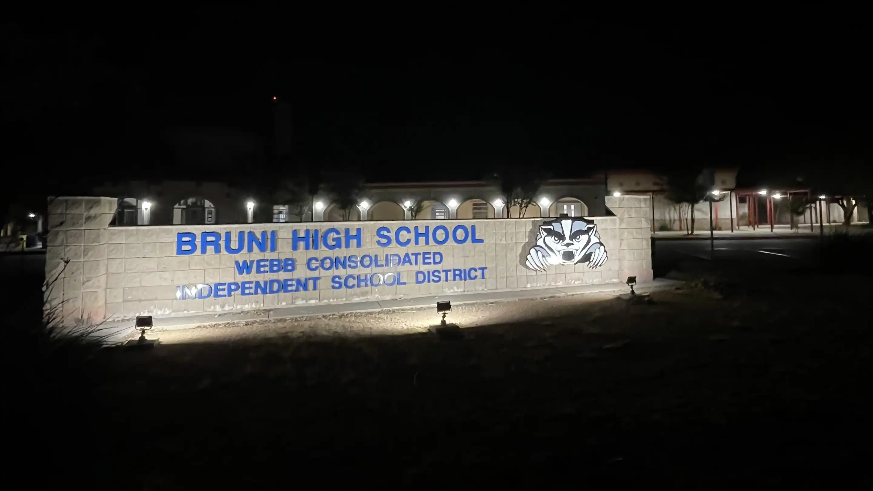 Early morning at Bruni High School