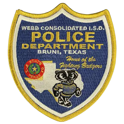 Webb CISD PD patch